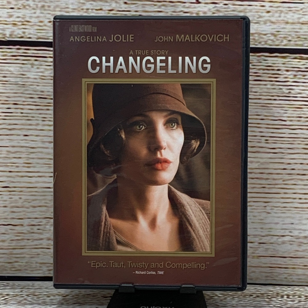 Changeling [2008 DVD] Clint Eastwood Angelina Jolie John Malkovich True‎ Story